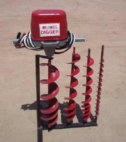 12 volt post on sale hole digger